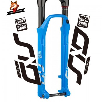 Moutain Bicycle MTB Fork  Decal Stickers for rock shox SID ULTIMATE
